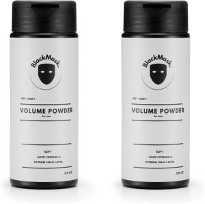 BlackMask Hair Texture Powder for Men Easy-to-Apply Styling Powder for Dry Hair Looks