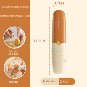 Dao Gọt Hoa Quả Đa Năng 2in1 (Gọt & Nạo) Gọt Rau Củ Quả Văn Phòng Nhà Bếp