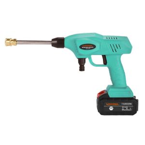 Máy rửa xe mini không dây di động pin sạc tích hợp màn hình hiển thị mức pin 21V/3.0Ah/240W áp lực nước 30 bar - Bảo hành 6 tháng