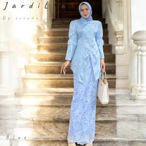 JARDILLA setelan oneset setrok kebaya kurung melayu utk pesta kondangan wisuda lebaran