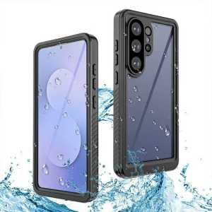 Full Sealed IP68 Grade Waterproof Clear Case For Samsung S26 S25 Edge S24 Ultra S23 Plus S21 S20 FE Diving Shockproof Anti-Slip