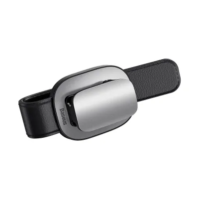 Baseus Car Glasses Case Auto Sun Visor Glasses Holder Sunglasses Clip Card Ticket Holder