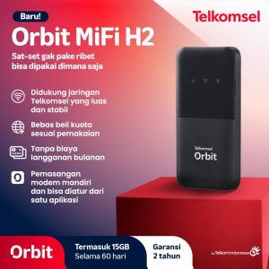 Telkomsel Orbit MiFi H2 Huawei E5586 Modem WiFi Router 4G Free Telkomsel 15GB