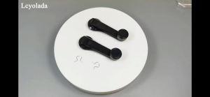 2Pcs Window Crank Handles Compatible with Honda Civic 1982-2005 for Honda Accord 1982-1991Honda CRX 1988-1991 Replaces 75330-SA0-00A Textured Black