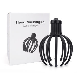 DECINIEE Electric Octopus Claw Scalp Massager Hands Free Therapeutic Head Scratcher Relief Hair Stimulation Rechargable Stress Relief