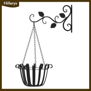 [Hillarys] Giá treo cây Móc Treo Tường Trồng Cây Móc Treo Đèn Lồng bằng sắt chậu hoa