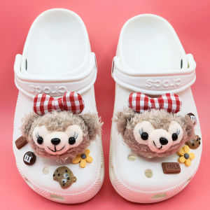 Cute Carton StellaLou Shoes Charms Shoes Flower Buckle Accessories Removable 3D Cartoon Shoe Buckle for Hole Rubber Clogs