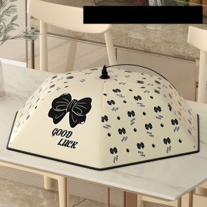 Food insulation cover food cover household foldable anti-fly dust cover
