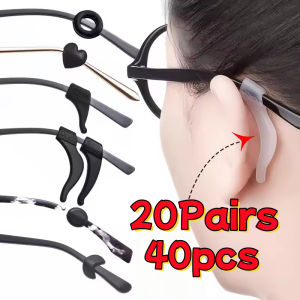 Anti-slip Soft Silicone Glasses Frame Ear Grip Eyeglasses Leg Ear Hooks Stopper Bracket Fastener Eyewear Accessories