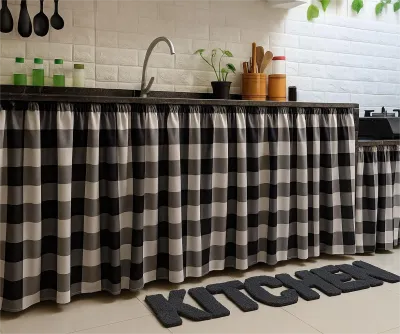 Gorden kolong dapur / Gordeng kolong meja dapur / Gorden dapur bawah kompor 1 set plus tali / Gorden Kolong Dapur cantik / Gorden Kolong Dapur Terbaru / Hordeng Kompor / Hordeng Kolong Meja Dapur