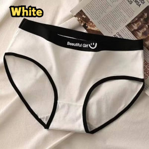 Underwear Female Influencer Girl ins Student Skin-Friendly Breathable Sea
