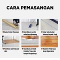 Paus Biru - KARPET LANTAI VINYL ROLL TEBAL 0.7 MM DECORASI LANTAI 50CM| METERAN 2 M. 