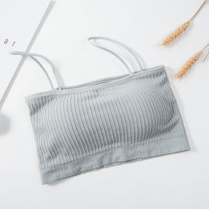 Lizida Đồ Lót Thể Thao Không Dây Cho Bé Gái Dây Đai Mỏng Áo Ngực Học Sinh Quây Không Đường May