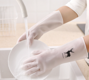 ถุงมือซิลิโคน ถุงมือทำความสะอาด ถุงมือยาว ถุงมือกันน้ำ ถุงมืออเนกประสงค์ ถุงมือล้างจานปกป้องมือของคุณ ถุงมือล้างรถ ถุงมือ