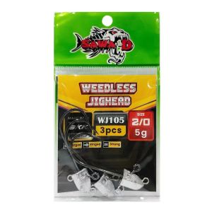 SAWA-D WEEDLESS JIGHEAD FISHING HOOK WJ105
