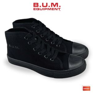 B.U.M. Equipment Kasut Wanita Womens Shoe B49307 Warna Hitam - Black School Shoe/Sneakers/Kasut Sekolah/High-Top