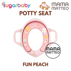 SUGARBABY Potty Seat With Handles & Splash Guard / Dudukan Toilet Training Anak