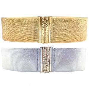 2pcs Durability Stretchy Waist Belt Fashionable Wide Waist Belt Trendy Stretch Belt for Students and Casual Outfits