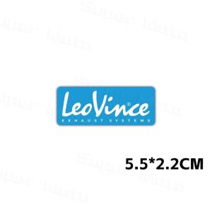 For Leovince Leo Vince SBK Reflective Motorcycle Exhaust Pipes Decal Helmet Fuel Tank Body Rear Fender Sticker Accessories Waterproof