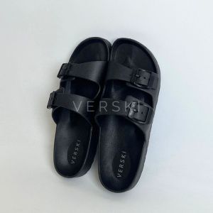 VERSKI Flaxxy Sandal Wanita Sendal Slop Wanita Slipper Rumah Sandal Slip-On Sendal Rumah Sandal Rumah Anti Slip Sendal Jelly
