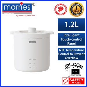 Morries 1.2L Multi Cooker MS-012DRC with Ceramic Liner and NTC Temperature Control