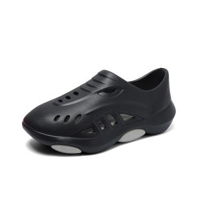 Free Shipping MenS Summer Outdoor Slip-On Sandals With Thick Soles Non-Slip Design And A Closed-Toe Style Suitable For Outdoor Activities Driving And Beach Wear