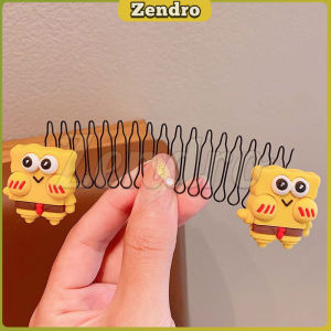 ZEO Childrens Hair Comb Headband For Kids girl Cartoon Ponytail Clip Children Buckle Fixing Hairpin