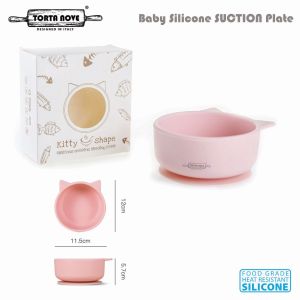 Set Piring bayi suction silicone plate bowl mangkok Mpasi Silikon baby feeding anti selip baby safe