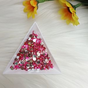 Rhinestone ROSE ukuran 3mm untuk bahan DIY aksesoris henna & nail art