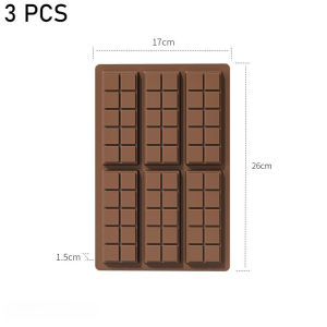 Silicone Chocolate Mould DIY Non-Stick Homemade Dessert Food Grade Biscuit Baking Tools Acuan Kuih