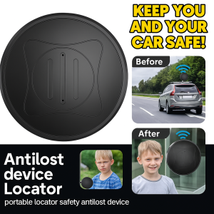 Bluetooth GPS Tracker Anti-Lost Device for Keys Pets Phone Wallet Kids Smart Locator for Car Bags Luggage