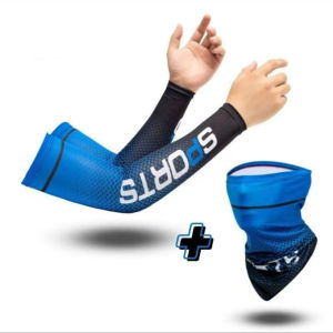 ปลอกแขน *ผ้าคลุมหน้า  คุณสมบัติ : ยืดหยุ่นสูง ดูดซับเหงื่อได้ดี ระบายอากาศได้ดี แห้งไว ป้องกันแสงแดด