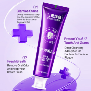 Toothpaste Stain Removal and Whitening Toothbrush Brightening Multi-whitening Lock White Decontamination