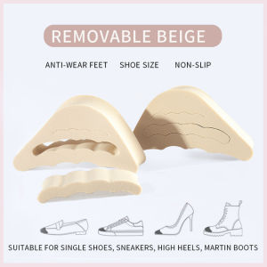 CCW 1 Pair Forefoot Insert Pad For Women High heels Toe Plug Half Sponge Shoes Cushion Feet Filler Insoles Anti-Pain Pads