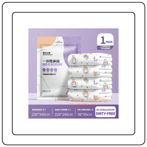 【JJ HOME】Disposable Bed Sheets For Travel / Travel Sets / Hotel Accommodation Supplies / Pillowcases Delicate