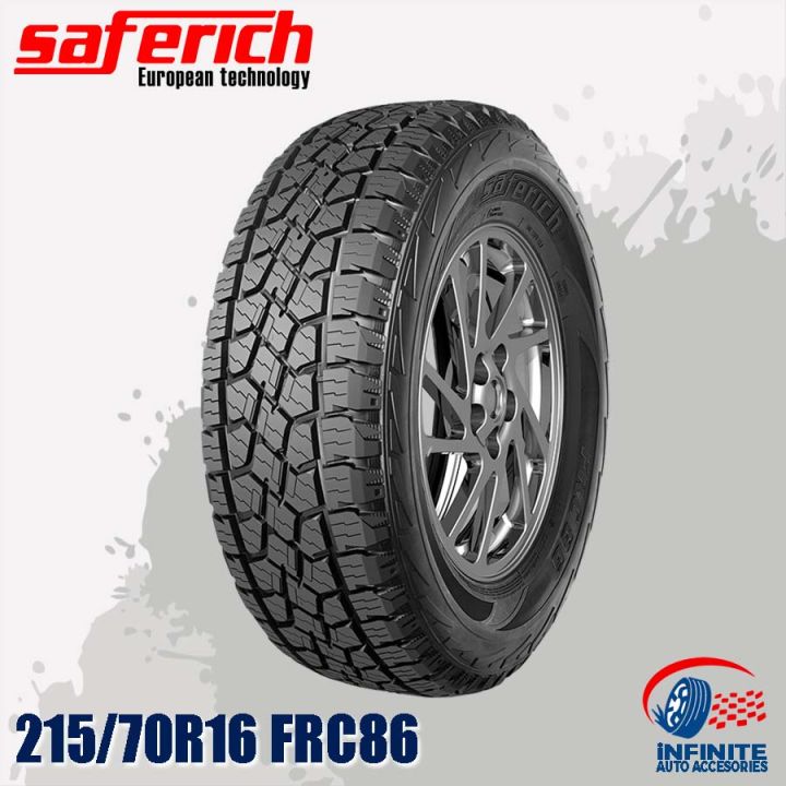 SAFERICH 215/70R16 TIRE/TYRE-100S/T*FRC86 HIGH QUALITY PERFORMANCE ...