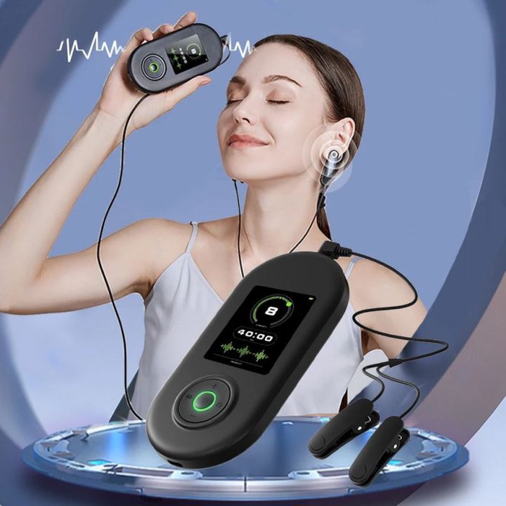 CES Ear Clip Sleep Aid Device Stimulation Microcurrent Therapy Anxiety ...