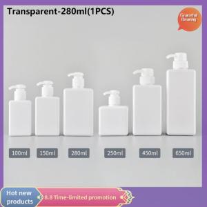 Graceful 100-650ml Square Bottle Liquid Soap Whipped Mousse Points Bottling Shampoo Lotion Shower Gel Pump Bottlesnding Soap Dispenser