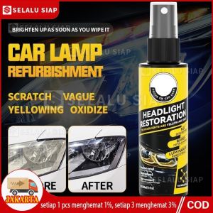 Pembersih Kaca Lampu Mobil Kuning Dan Kusam Headlight Restored Headlamp Polish 120ml