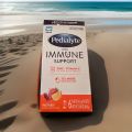 Thanh lý bỘT uống điện giải Pedialyte WITH IMMUNE SUPPORT FRUIT PUNCH 6 PACKETS bổ sung nước bị mất do nôn mửa hoặc tiêu chảy của Mỹ. 
