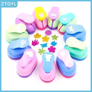 ZTOYL Large Diy Paper Cut Foam Maker Puncher Scrapbook Flowers Punch Labor Saving Children Hole Punch Embossing DIY Craft Hole Punch