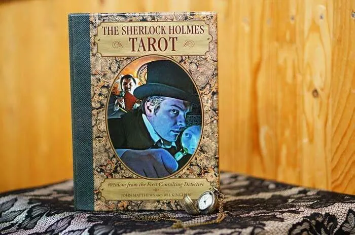 THE SHERLOCK HOLMES TAROT Divination Deck With Guidebook Non