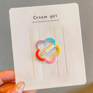 🔥Y2K Dopamine Colorful Hair Clip Mini Five-pointed Star BB Clip Cute Bangs Clip LovelylifeFu👍