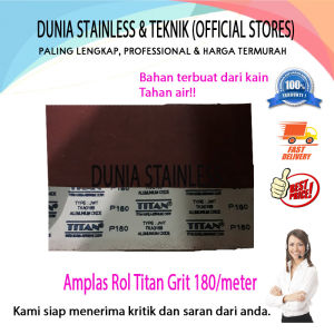 Amplas rol titan grit 180/meter