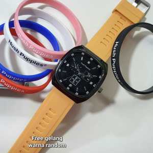 Jam Tangan wanita Analog PAA-4384 Water Tahan Air Tali karet Bisa Cod Promo ternurah mewah kasual