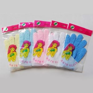 CYH 1pc Exfoliating Body Gloves Loofah Skin Massage Sponge for Cloth Shower Skin Body Brush Scrub gentle and effective skin exfoliating shower body cleaning