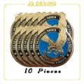 【Customer favorite】 JD Bendable Motor Eagles Emblem Motorcycle Car Colorfast Badge The Fraternal Order of Eagles Emblem Eagles Logo KUYA Emblem. 