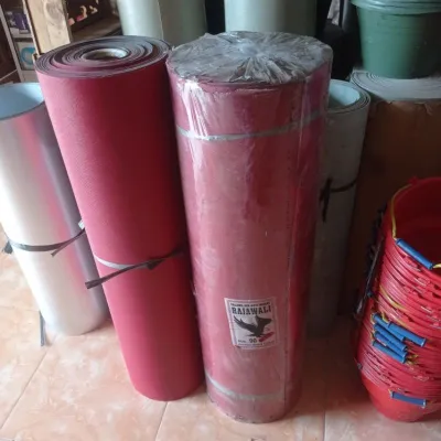 KARPET TALANG MERAH HITAM 90 CM - KARPET TALANG KWALITAS PREMIUM - PANJANG 50 CM