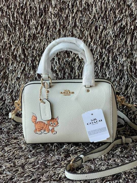 Coach Mini Rowan Crossbody With Dancing outlet Kitten