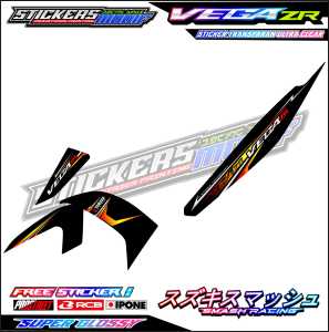 STRIPING VARIASI YAMAHA VEGA ZR /STICKER LIST VARIASI MOTOR YAMAHA VEGA ZR